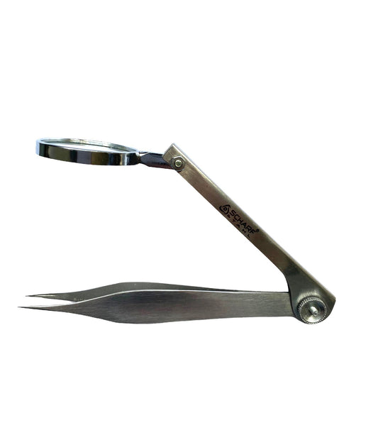 Lupenpinzette / Splitterpinzette / Modellbau- Pinzette / Feinmechanik- Pinzette
